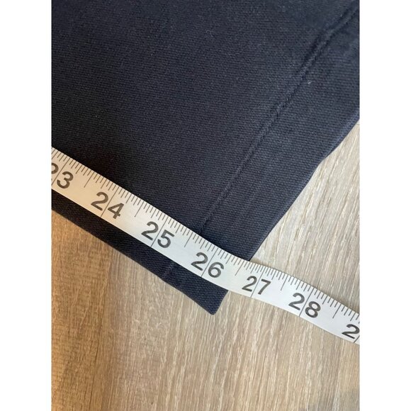 Talbots Black Stretch Chino Flat Front Petite Pants Sz 6P - Picture 12 of 12